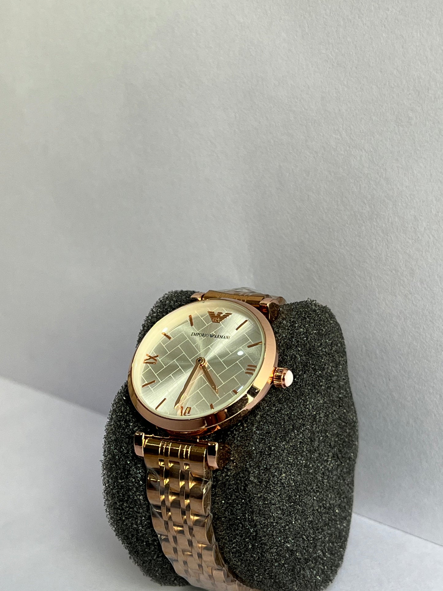 Luxury Gold Dial Stainless Steel Watch for Women