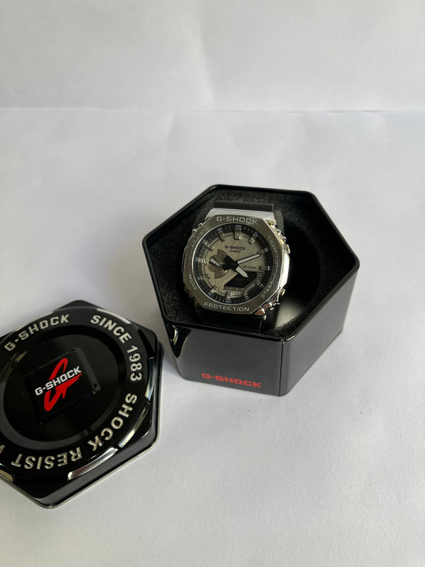 Casio G-Shock Tough Solar Bluetooth Analog-Digital Watch with Stainless Steel Case