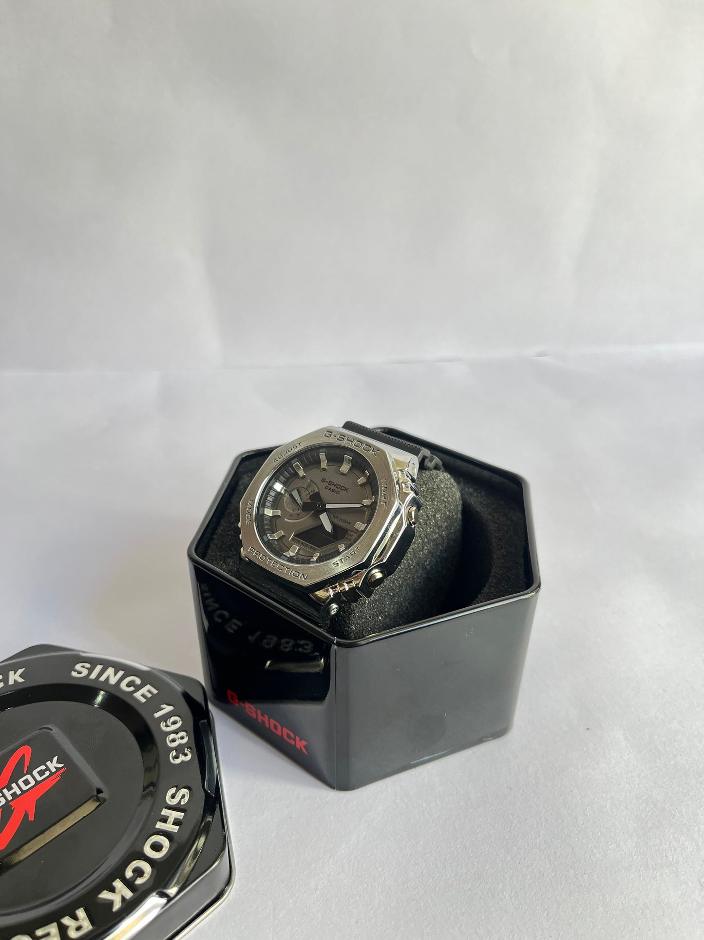 Casio G-Shock Tough Solar Bluetooth Analog-Digital Watch with Stainless Steel Case